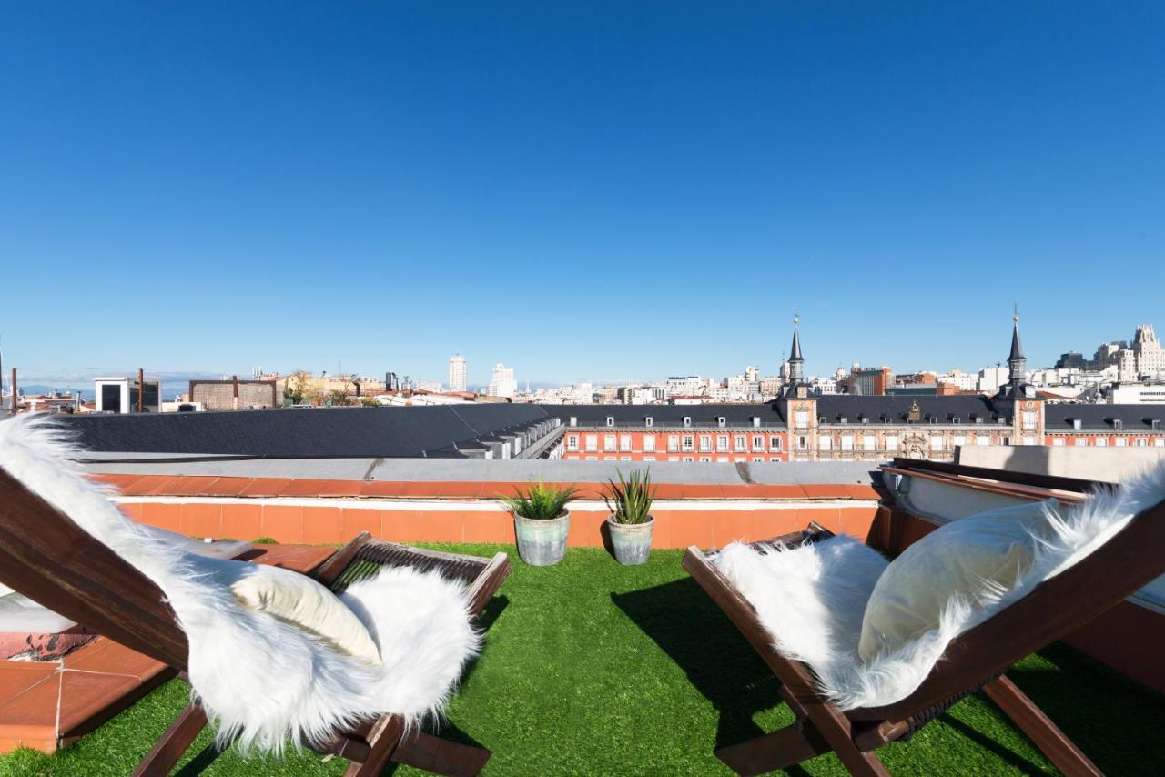 Historic Penthouse Plaza Mayor In مدريد المظهر الخارجي الصورة