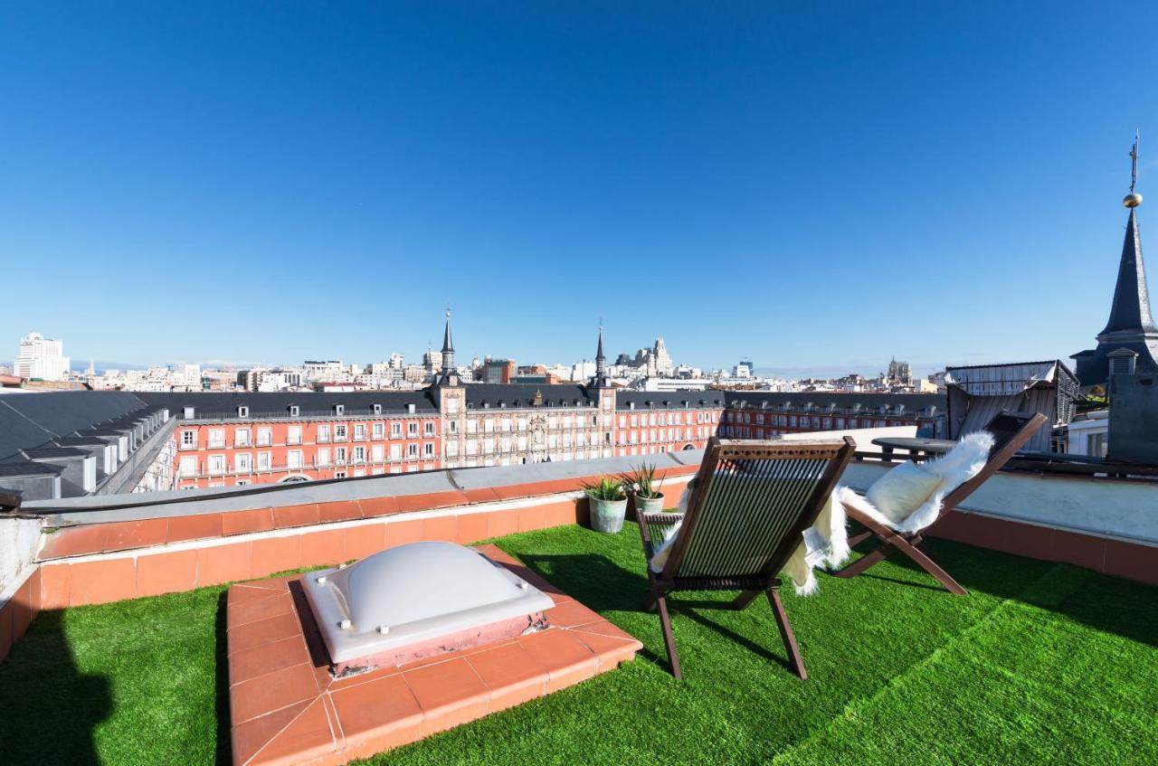 Historic Penthouse Plaza Mayor In مدريد المظهر الخارجي الصورة