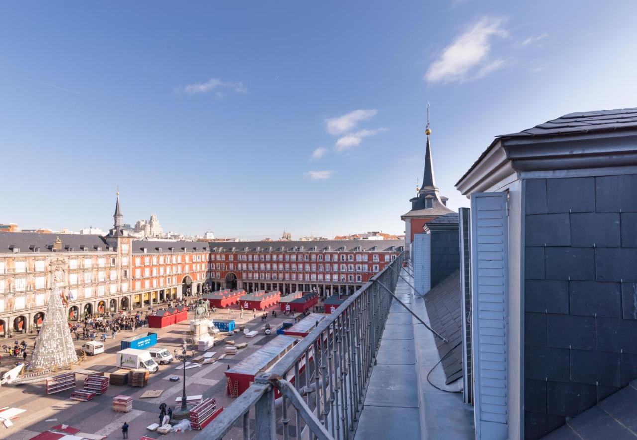 Historic Penthouse Plaza Mayor مدريد المظهر الخارجي الصورة