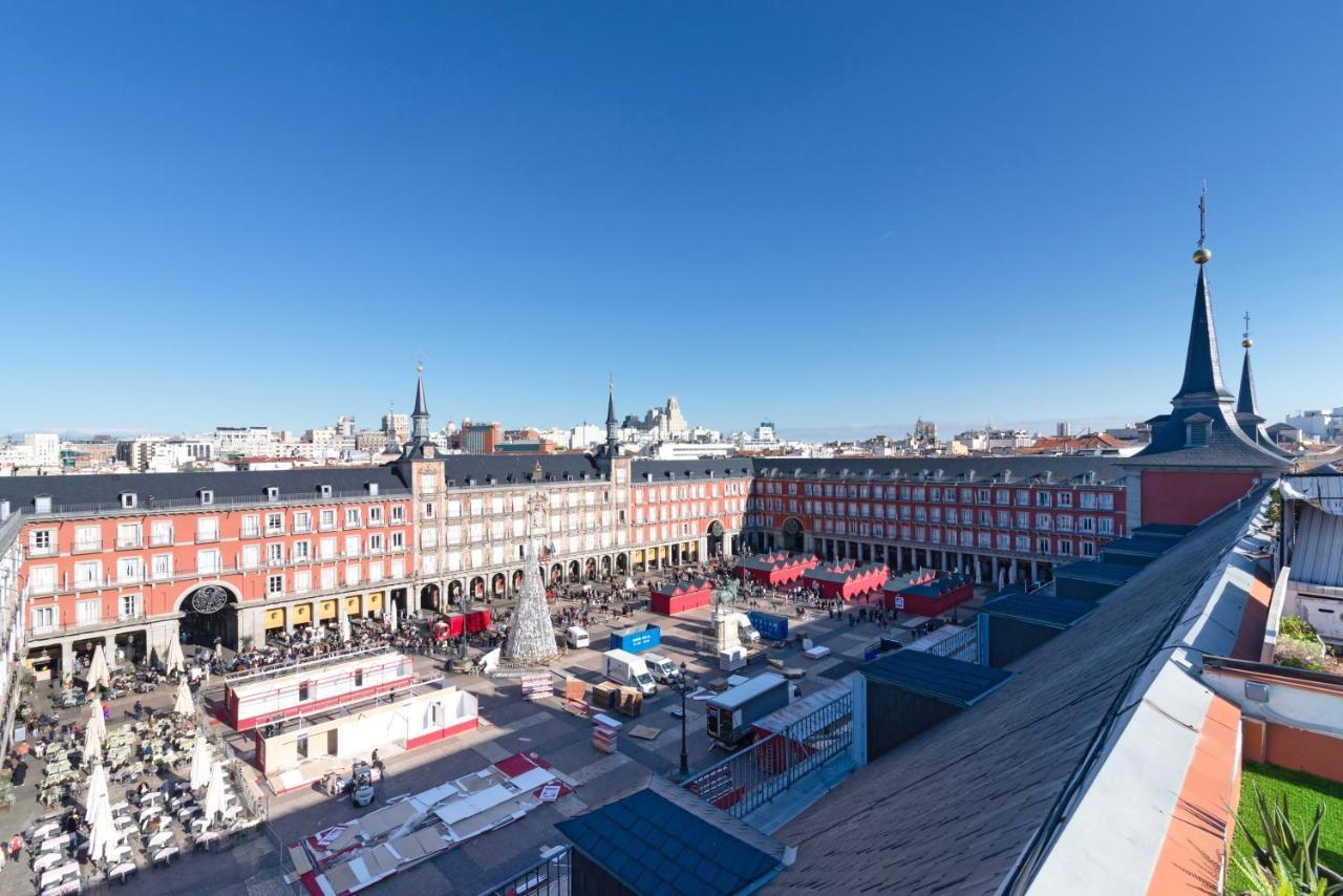 Historic Penthouse Plaza Mayor In مدريد المظهر الخارجي الصورة